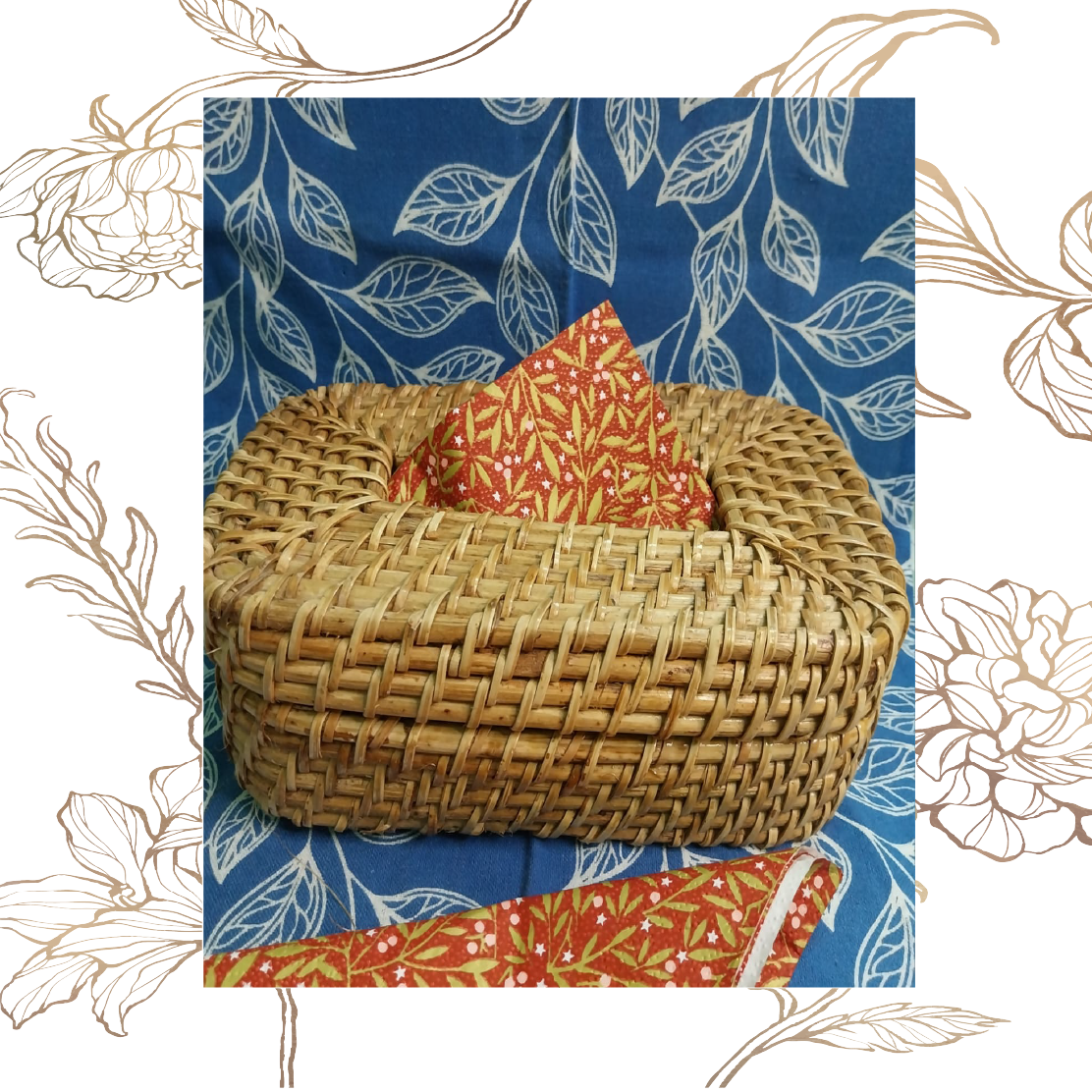 Cane Tissue Box