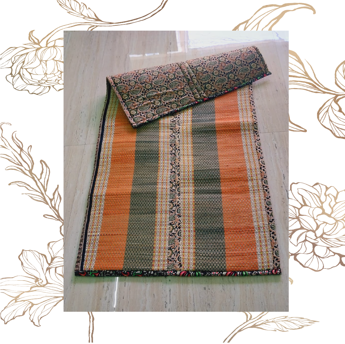 Cushioned Single Bed Mat