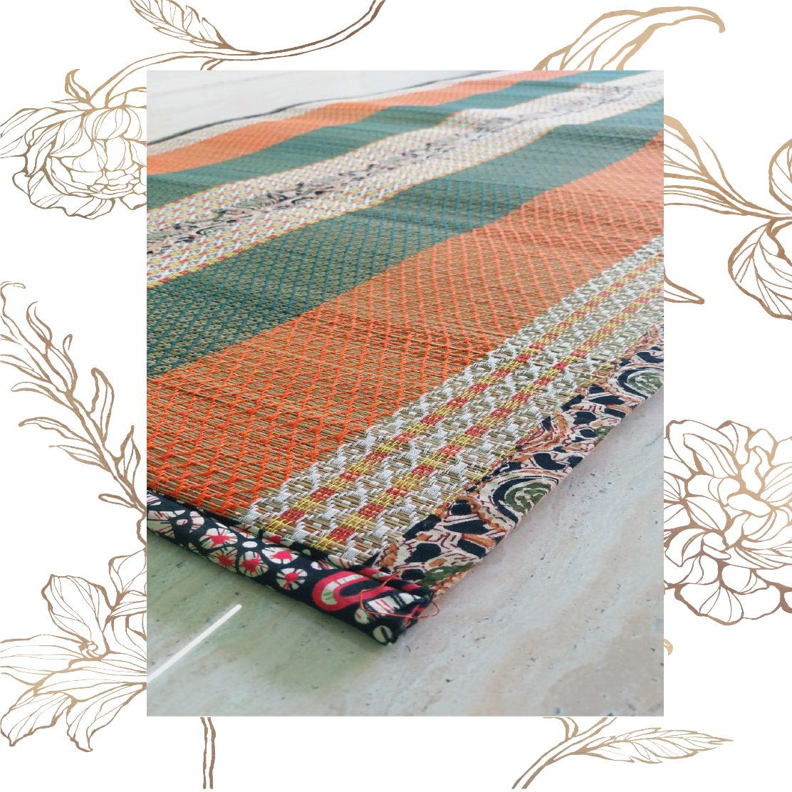 Cushioned Single Bed Mat