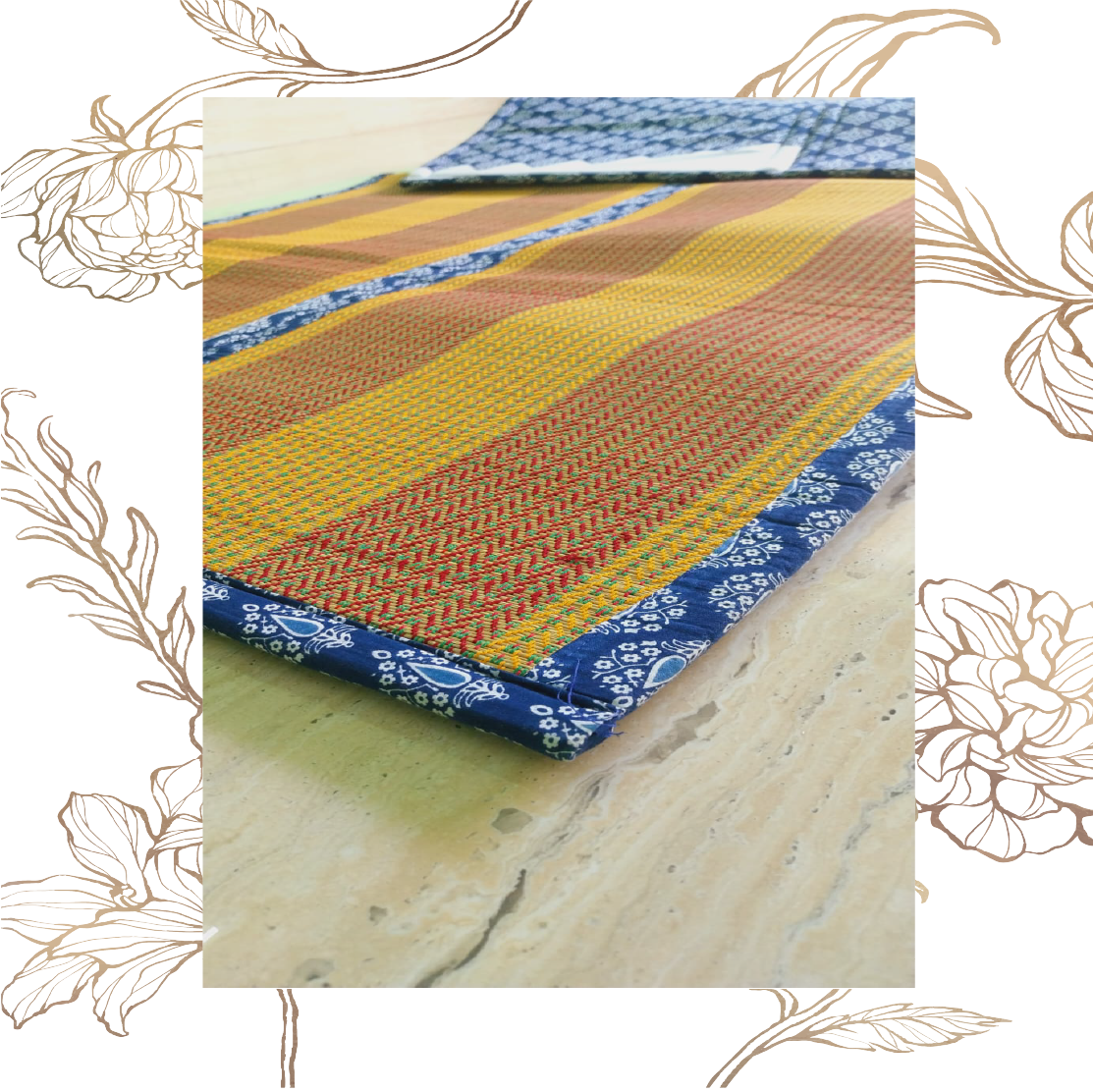 Cushioned Single Bed Mat