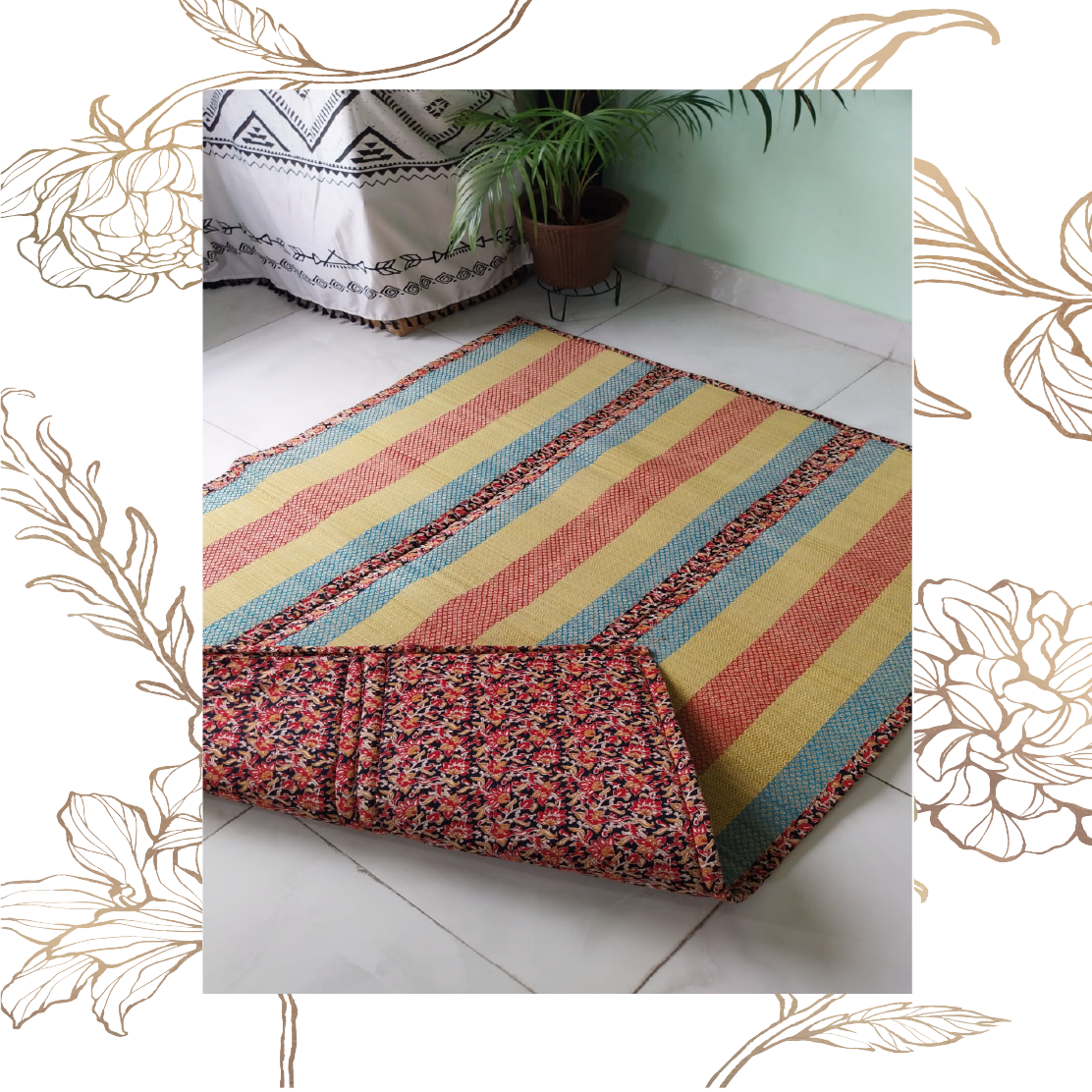 Cushioned Queen Bed Mat